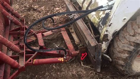 skid steer snow plow springs|homemade skid steer snow plow.